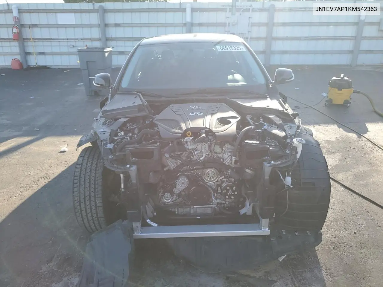 2019 Infiniti Q50 Luxe VIN: JN1EV7AP1KM542363 Lot: 66015325