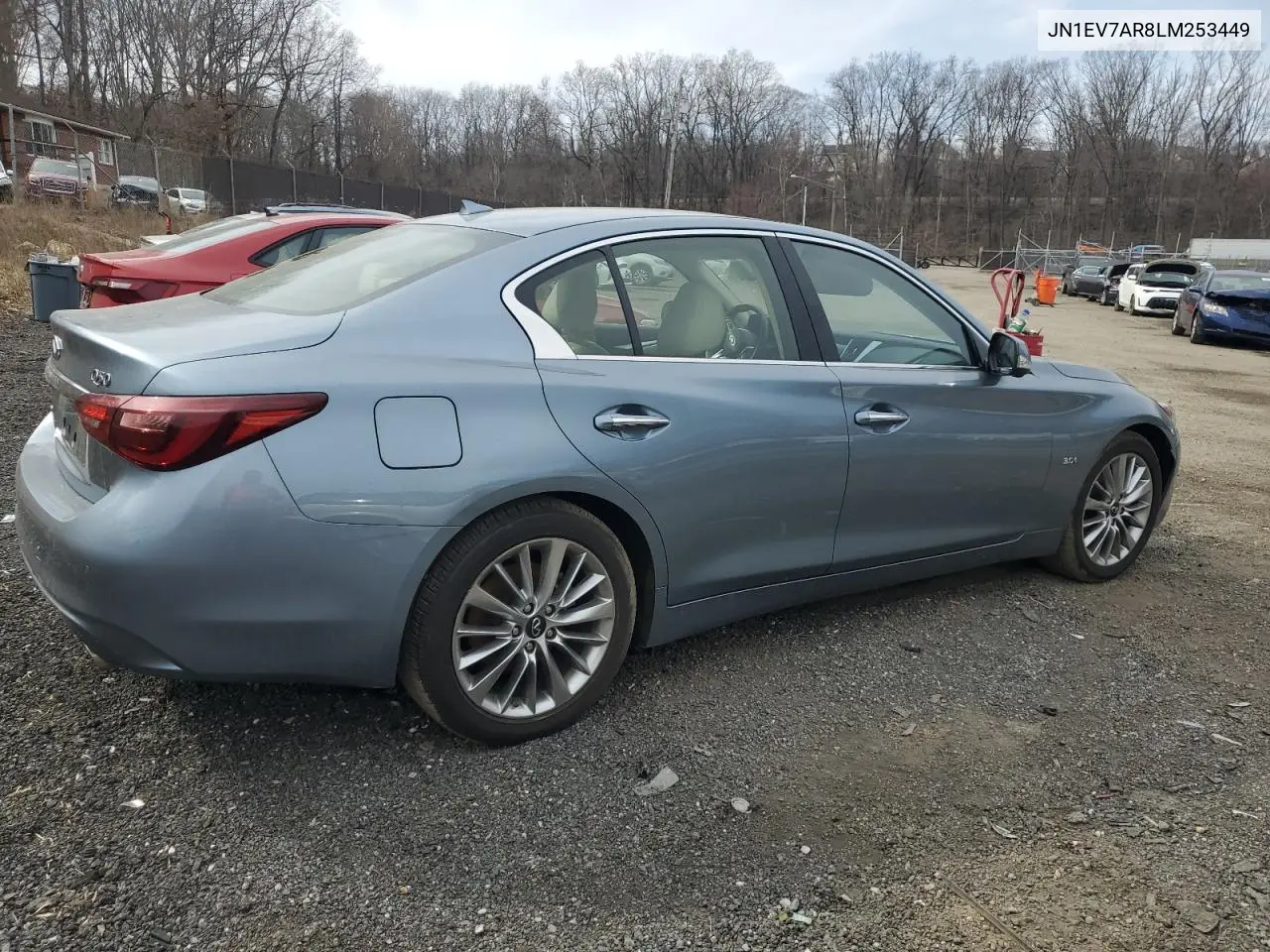 2020 Infiniti Q50 Pure VIN: JN1EV7AR8LM253449 Lot: 46604195