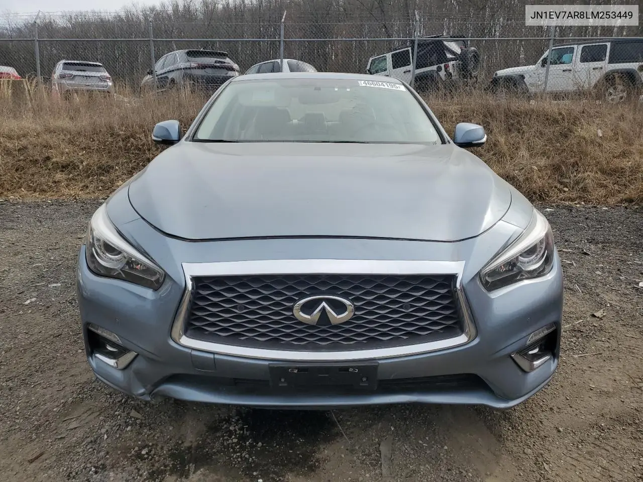 2020 Infiniti Q50 Pure VIN: JN1EV7AR8LM253449 Lot: 46604195