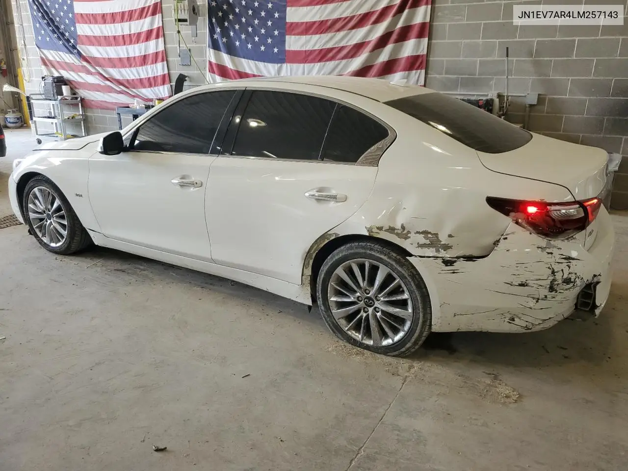 2020 Infiniti Q50 Pure VIN: JN1EV7AR4LM257143 Lot: 57157065