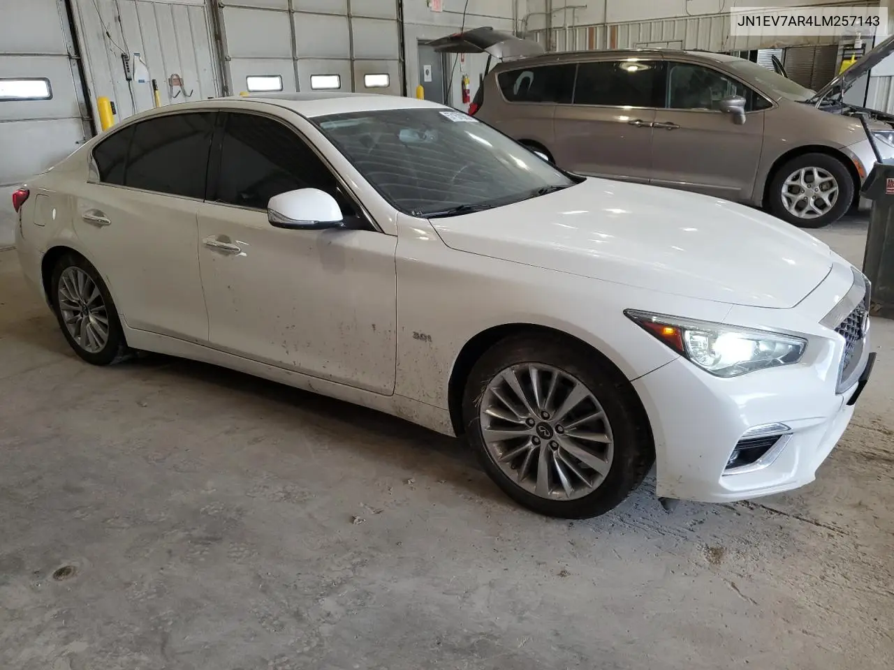 2020 Infiniti Q50 Pure VIN: JN1EV7AR4LM257143 Lot: 57157065