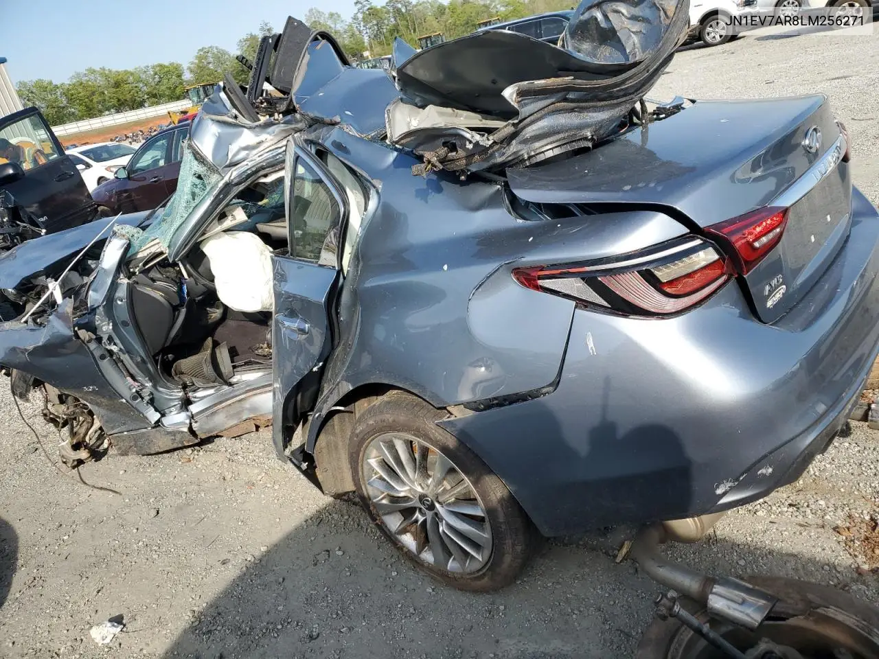 2020 Infiniti Q50 Pure VIN: JN1EV7AR8LM256271 Lot: 59213465
