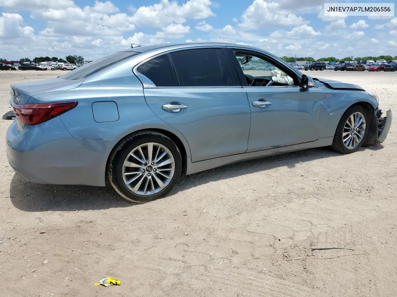 2020 Infiniti Q50 Pure VIN: JN1EV7AP7LM206556 Lot: 62652575