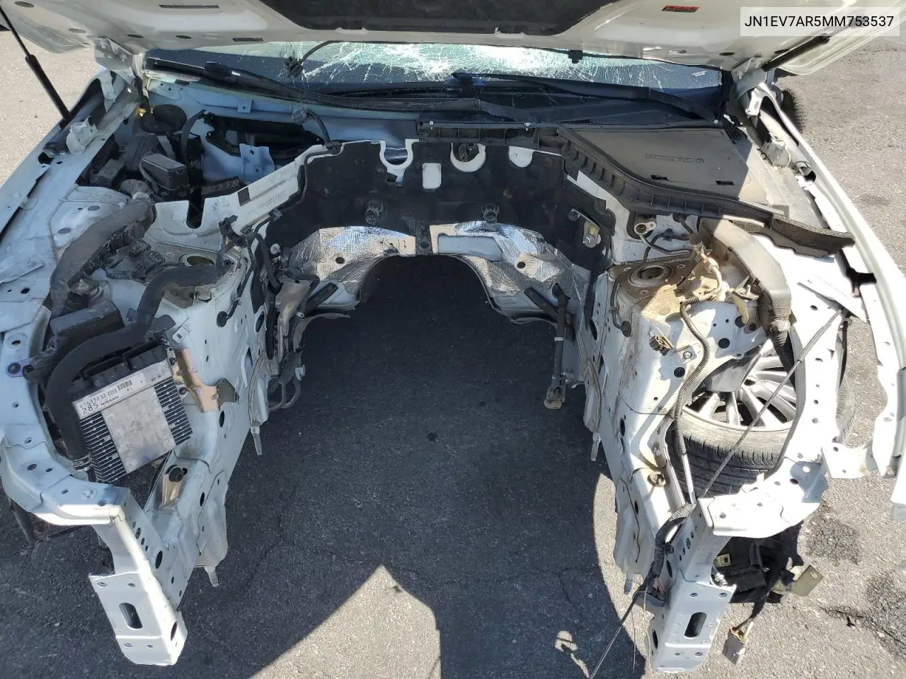 2021 Infiniti Q50 Pure VIN: JN1EV7AR5MM753537 Lot: 61655835