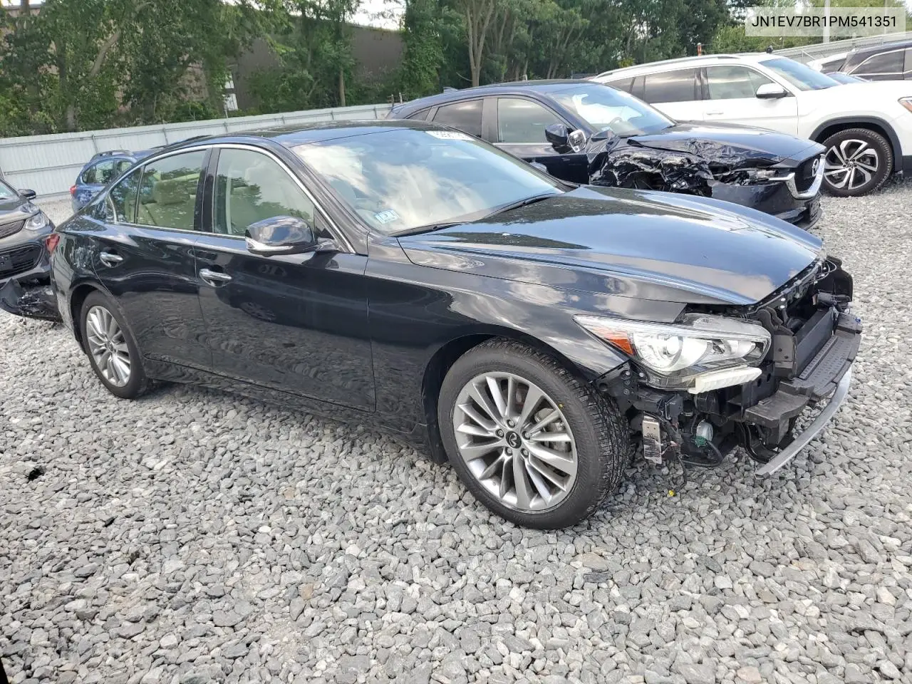 2023 Infiniti Q50 Luxe VIN: JN1EV7BR1PM541351 Lot: 62681785
