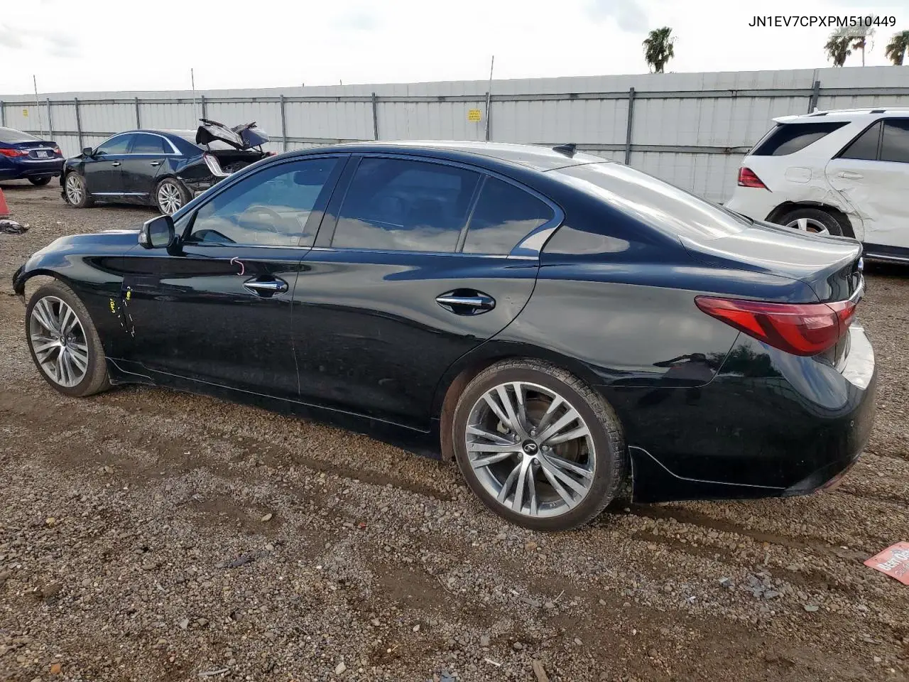 2023 Infiniti Q50 Sensory VIN: JN1EV7CPXPM510449 Lot: 63314405