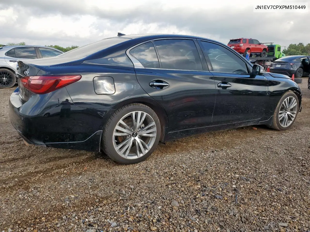 2023 Infiniti Q50 Sensory VIN: JN1EV7CPXPM510449 Lot: 63314405