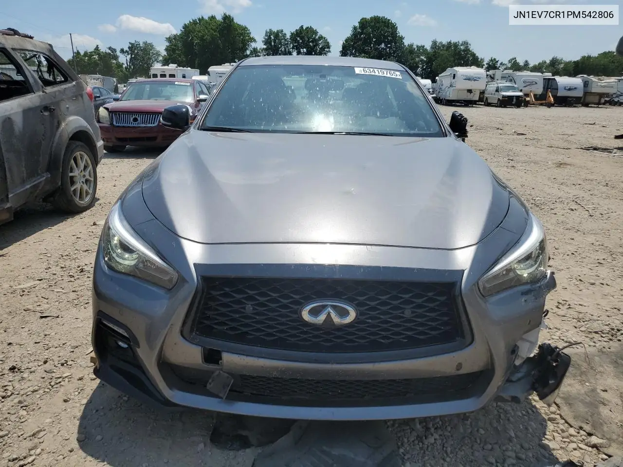 2023 Infiniti Q50 Sensory VIN: JN1EV7CR1PM542806 Lot: 63419765
