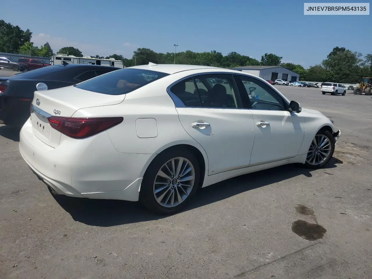 2023 Infiniti Q50 Luxe VIN: JN1EV7BR5PM543135 Lot: 63479045