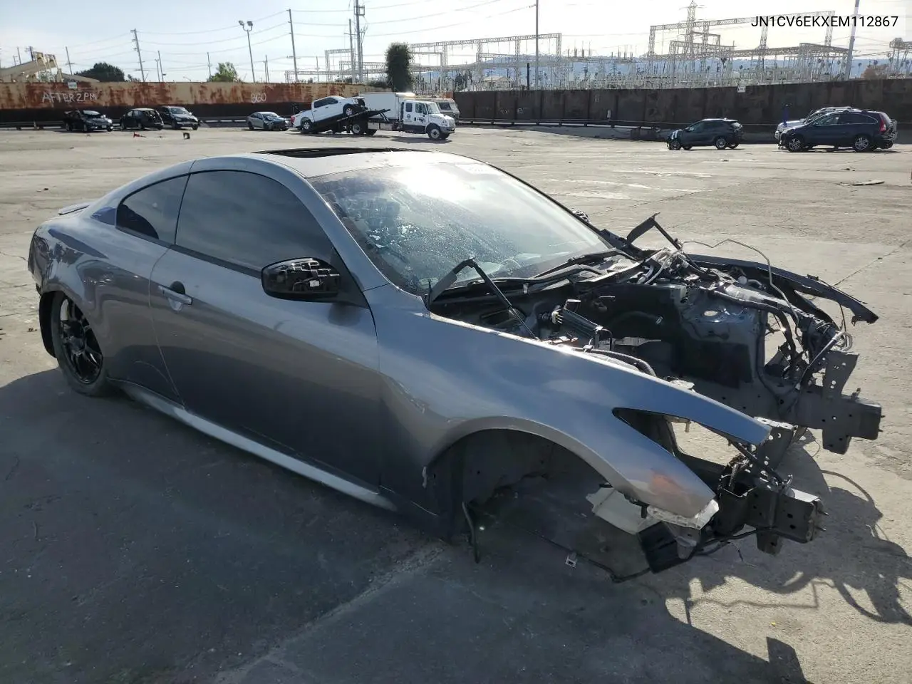 2014 Infiniti Q60 Journey VIN: JN1CV6EKXEM112867 Lot: 48526075