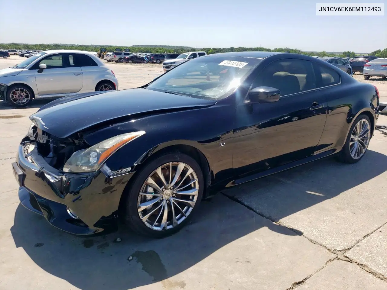 2014 Infiniti Q60 Journey VIN: JN1CV6EK6EM112493 Lot: 49415105