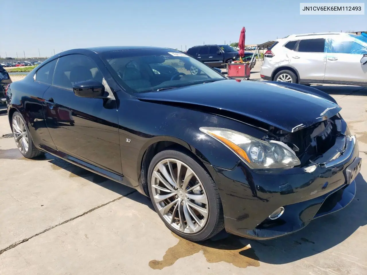 2014 Infiniti Q60 Journey VIN: JN1CV6EK6EM112493 Lot: 49415105
