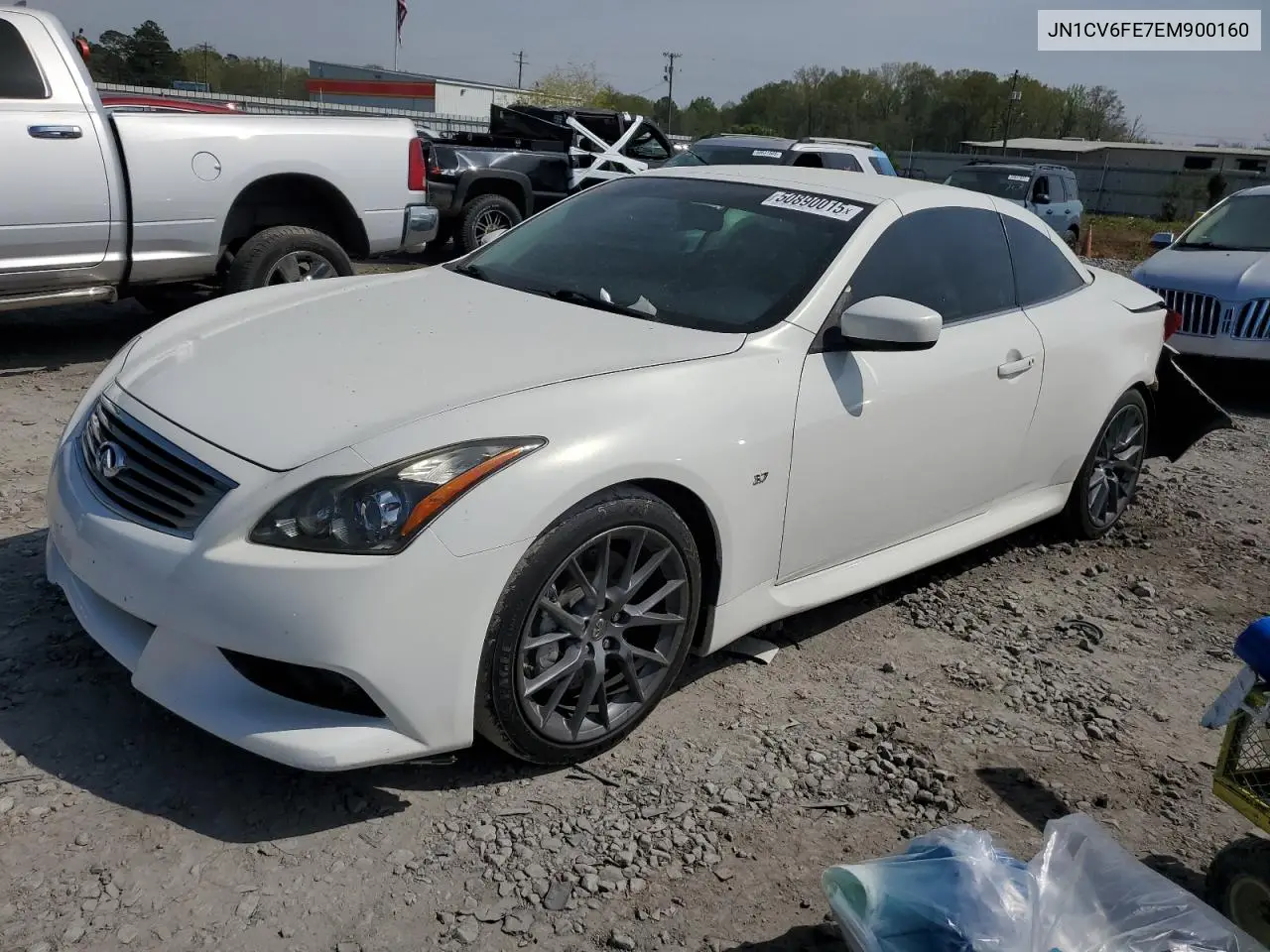 2014 Infiniti Q60 Base VIN: JN1CV6FE7EM900160 Lot: 50890015