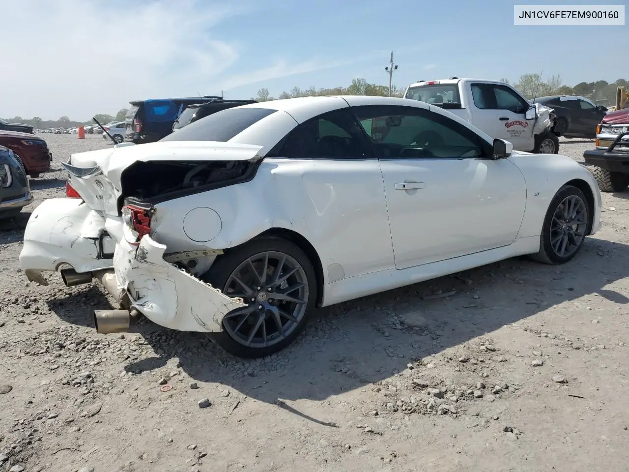 2014 Infiniti Q60 Base VIN: JN1CV6FE7EM900160 Lot: 50890015