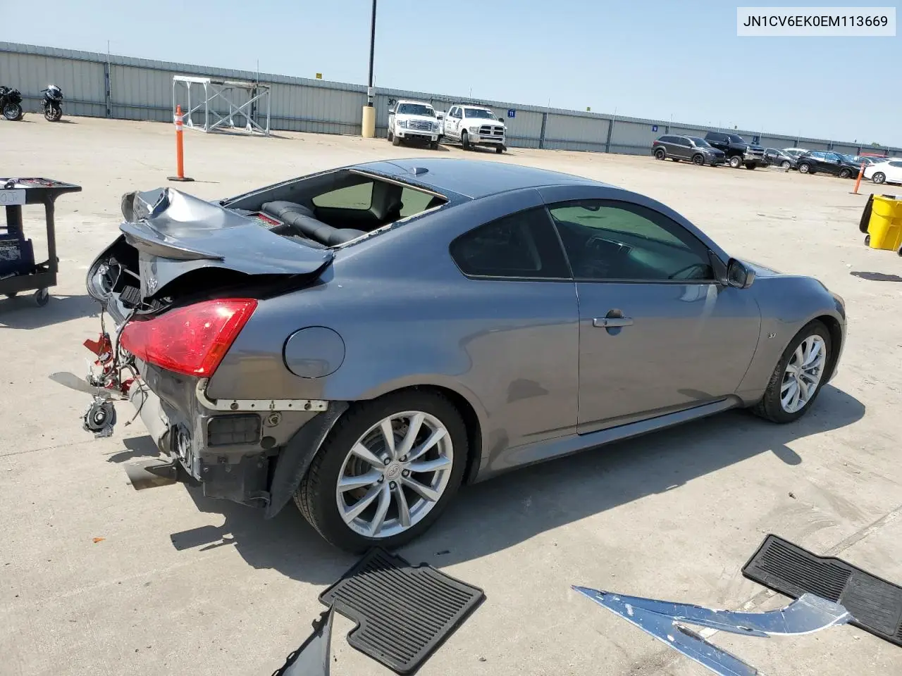 2014 Infiniti Q60 Journey VIN: JN1CV6EK0EM113669 Lot: 51317425