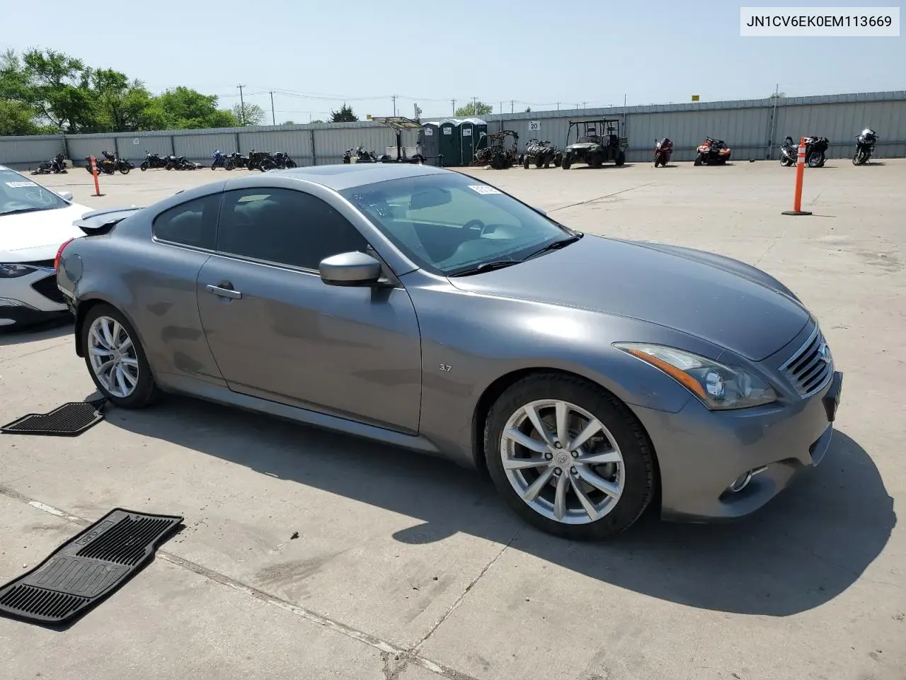 2014 Infiniti Q60 Journey VIN: JN1CV6EK0EM113669 Lot: 51317425