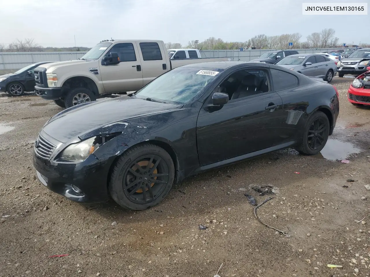 2014 Infiniti Q60 Journey VIN: JN1CV6EL1EM130165 Lot: 51568855