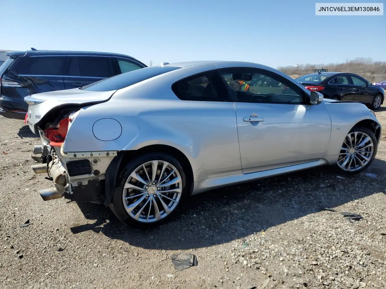 2014 Infiniti Q60 Journey VIN: JN1CV6EL3EM130846 Lot: 51931855