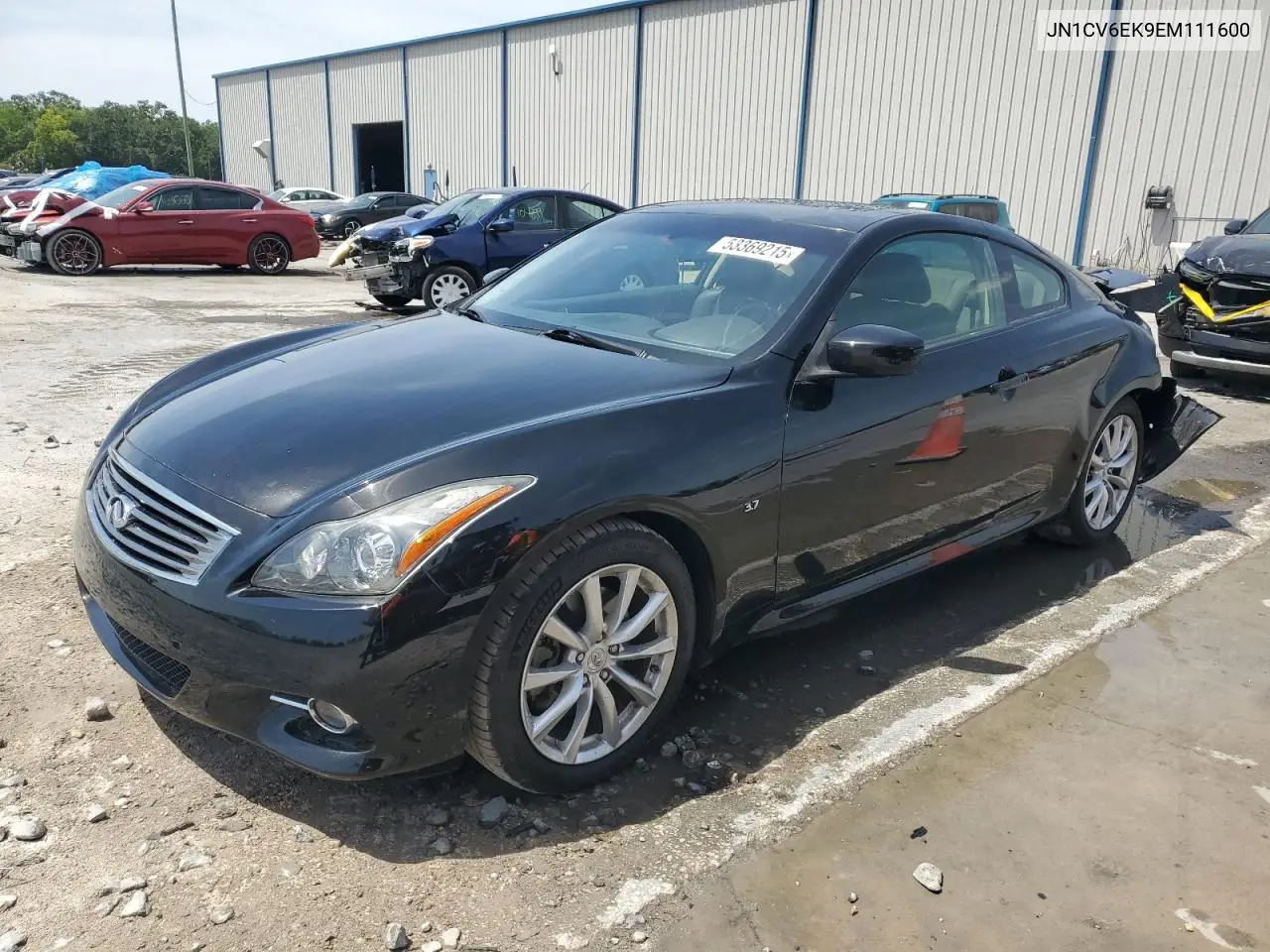 2014 Infiniti Q60 Journey VIN: JN1CV6EK9EM111600 Lot: 53369215