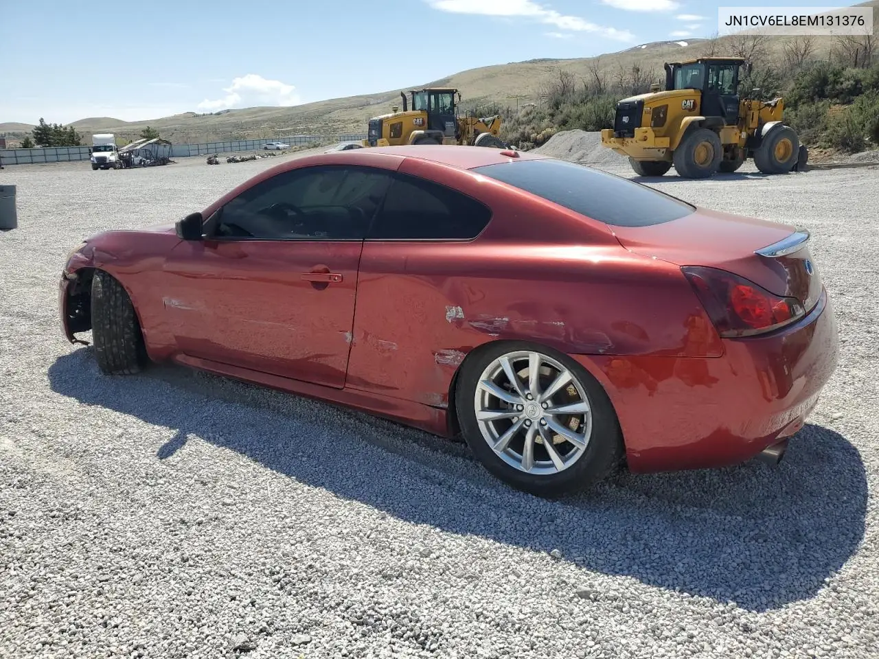 2014 Infiniti Q60 Journey VIN: JN1CV6EL8EM131376 Lot: 53483285