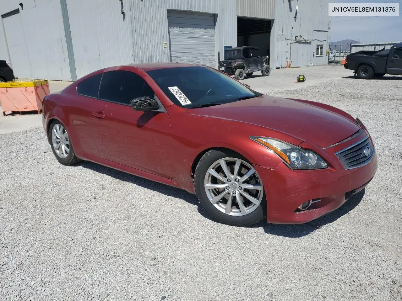 2014 Infiniti Q60 Journey VIN: JN1CV6EL8EM131376 Lot: 53483285
