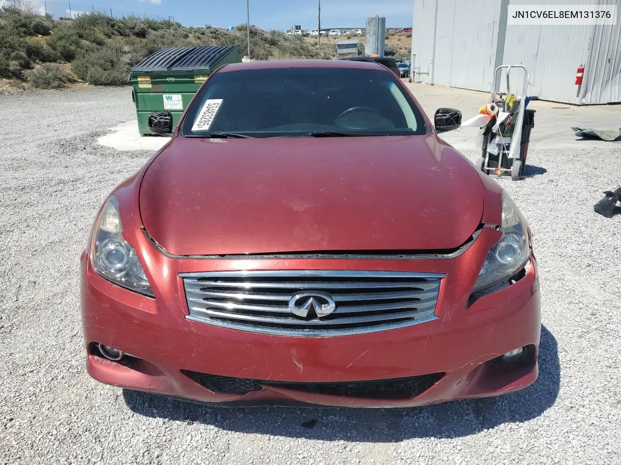 2014 Infiniti Q60 Journey VIN: JN1CV6EL8EM131376 Lot: 53483285