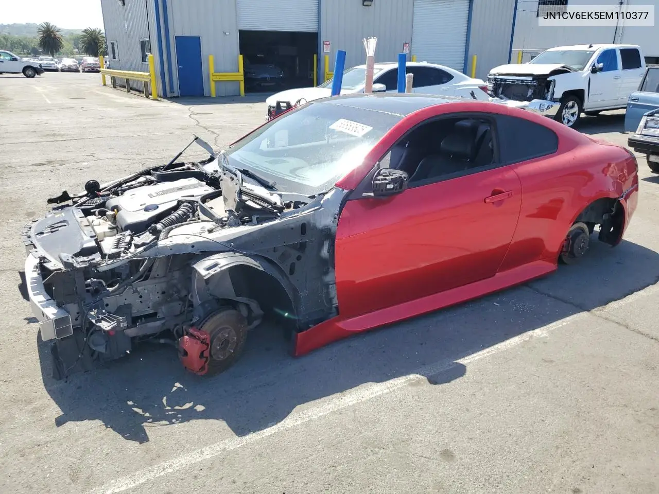 2014 Infiniti Q60 Journey VIN: JN1CV6EK5EM110377 Lot: 53853605