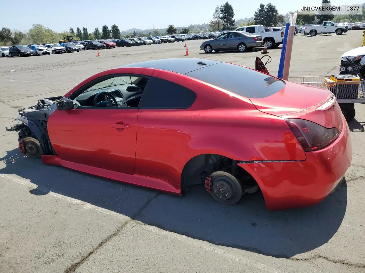 2014 Infiniti Q60 Journey VIN: JN1CV6EK5EM110377 Lot: 53853605