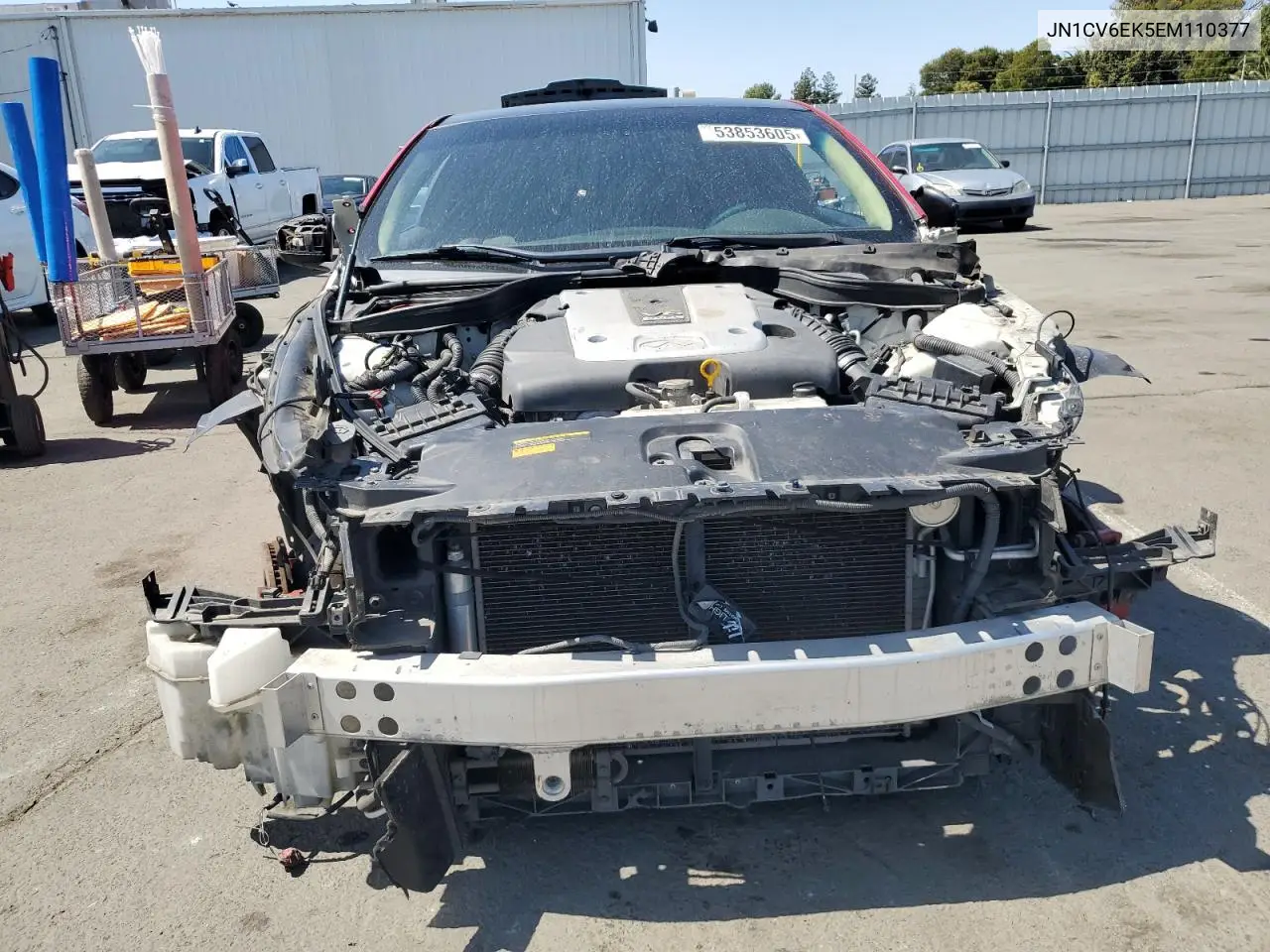 2014 Infiniti Q60 Journey VIN: JN1CV6EK5EM110377 Lot: 53853605