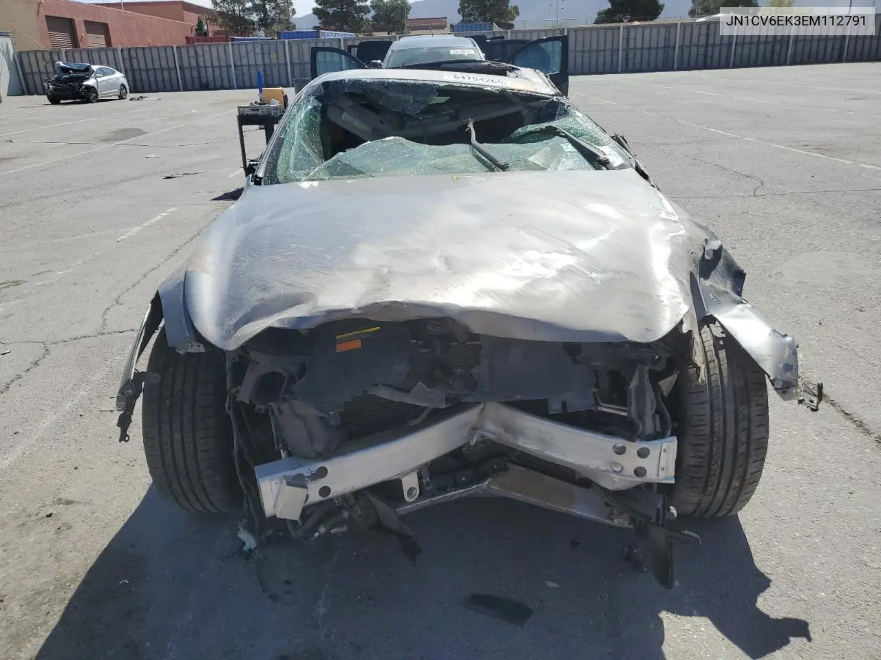 2014 Infiniti Q60 Journey VIN: JN1CV6EK3EM112791 Lot: 54754265