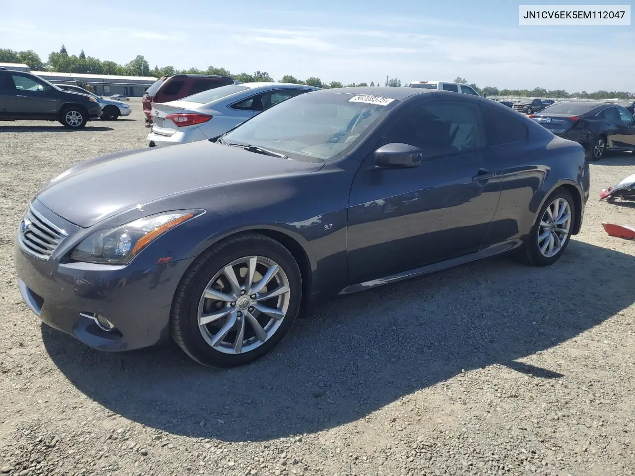 2014 Infiniti Q60 Journey VIN: JN1CV6EK5EM112047 Lot: 56208575