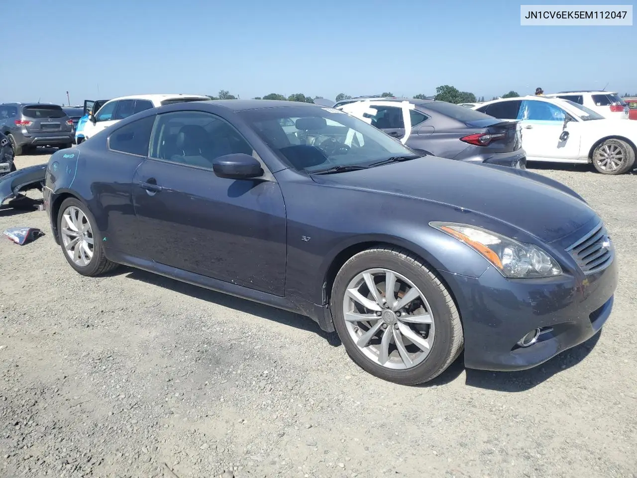 2014 Infiniti Q60 Journey VIN: JN1CV6EK5EM112047 Lot: 56208575
