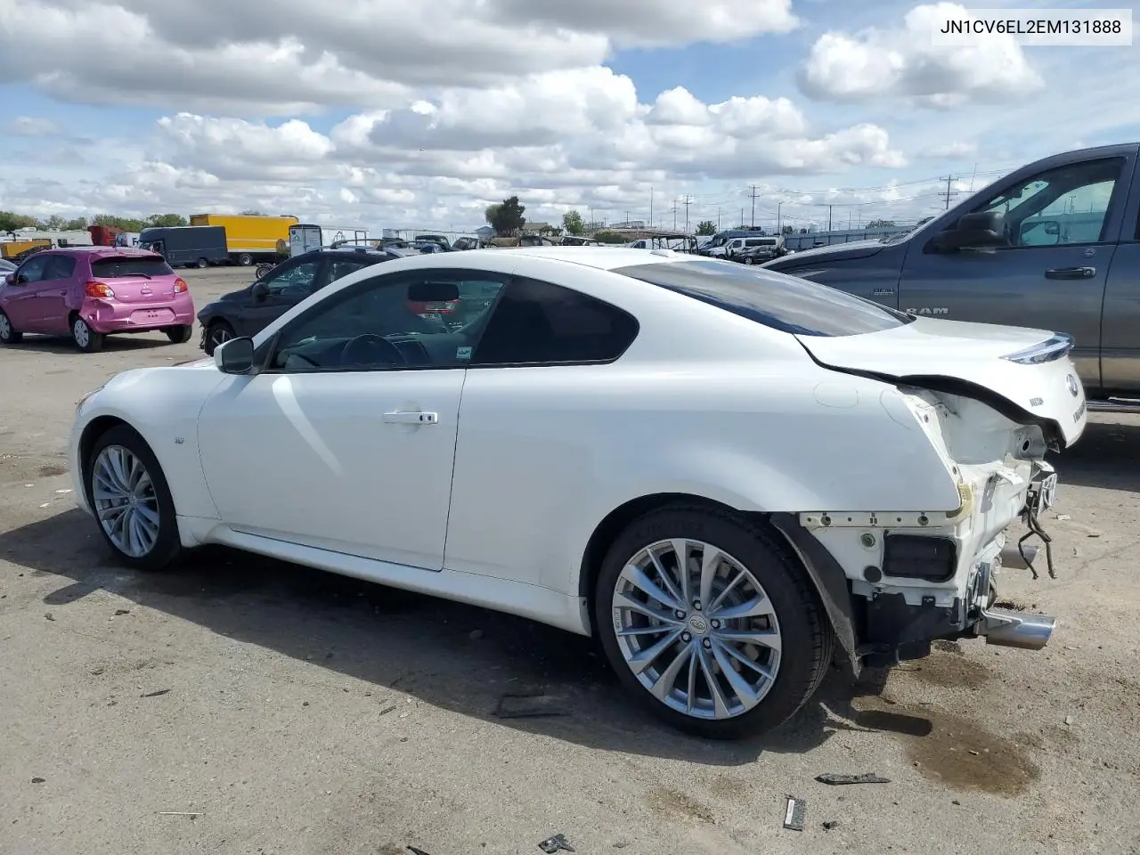 2014 Infiniti Q60 Journey VIN: JN1CV6EL2EM131888 Lot: 56898315