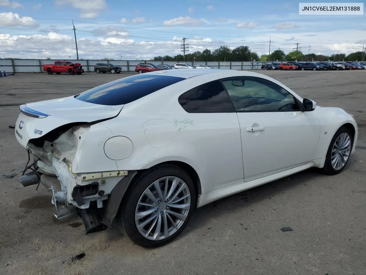 2014 Infiniti Q60 Journey VIN: JN1CV6EL2EM131888 Lot: 56898315