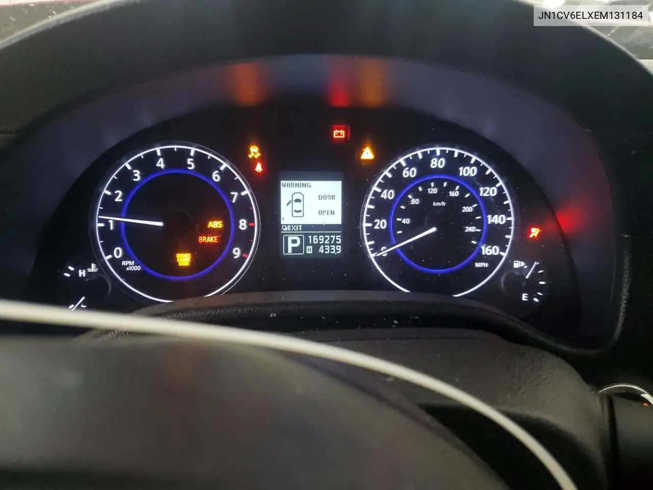 2014 Infiniti Q60 Journey VIN: JN1CV6ELXEM131184 Lot: 56936535
