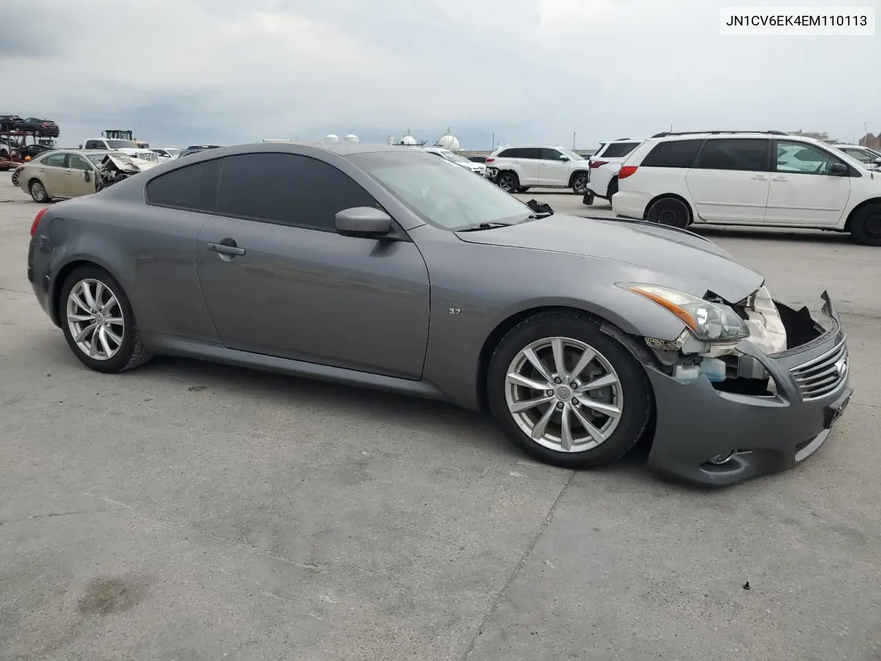 2014 Infiniti Q60 Journey VIN: JN1CV6EK4EM110113 Lot: 56972175