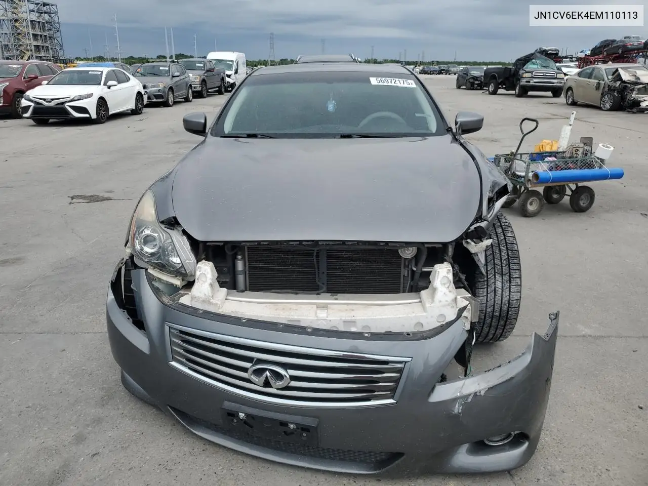 2014 Infiniti Q60 Journey VIN: JN1CV6EK4EM110113 Lot: 56972175