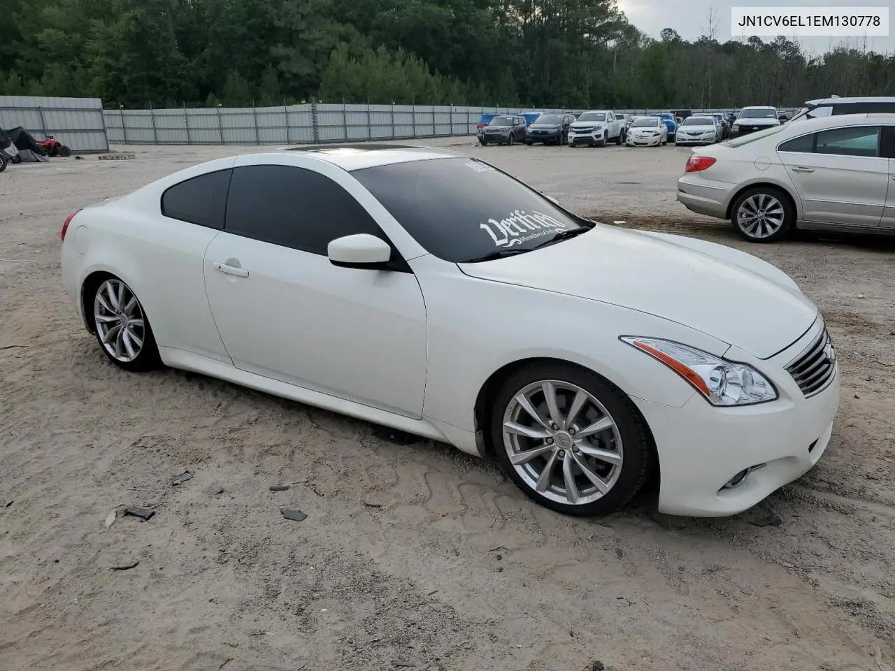 2014 Infiniti Q60 Journey VIN: JN1CV6EL1EM130778 Lot: 57210085