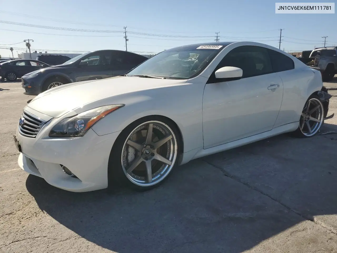 2014 Infiniti Q60 Journey VIN: JN1CV6EK6EM111781 Lot: 57993645