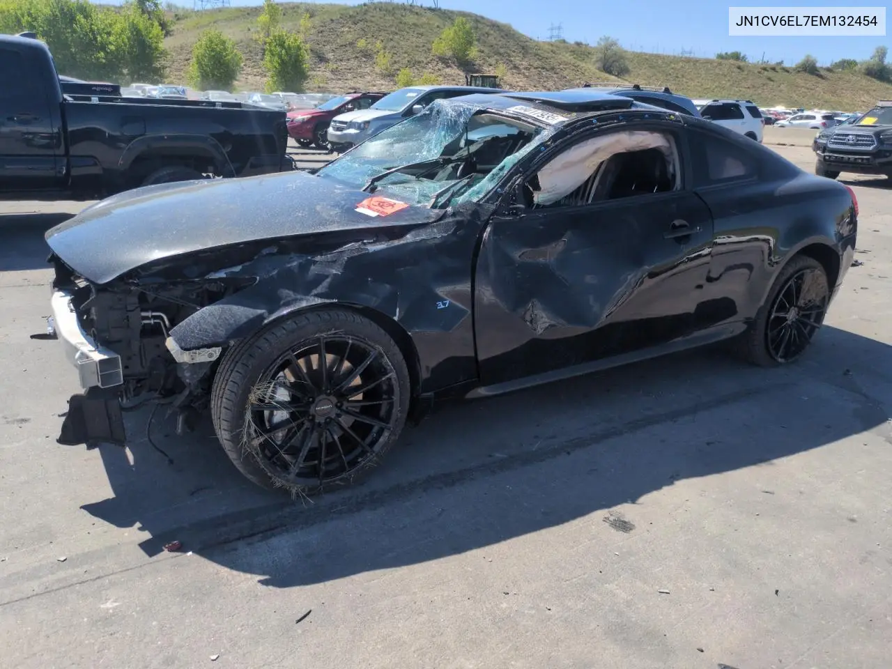 2014 Infiniti Q60 Journey VIN: JN1CV6EL7EM132454 Lot: 58017935