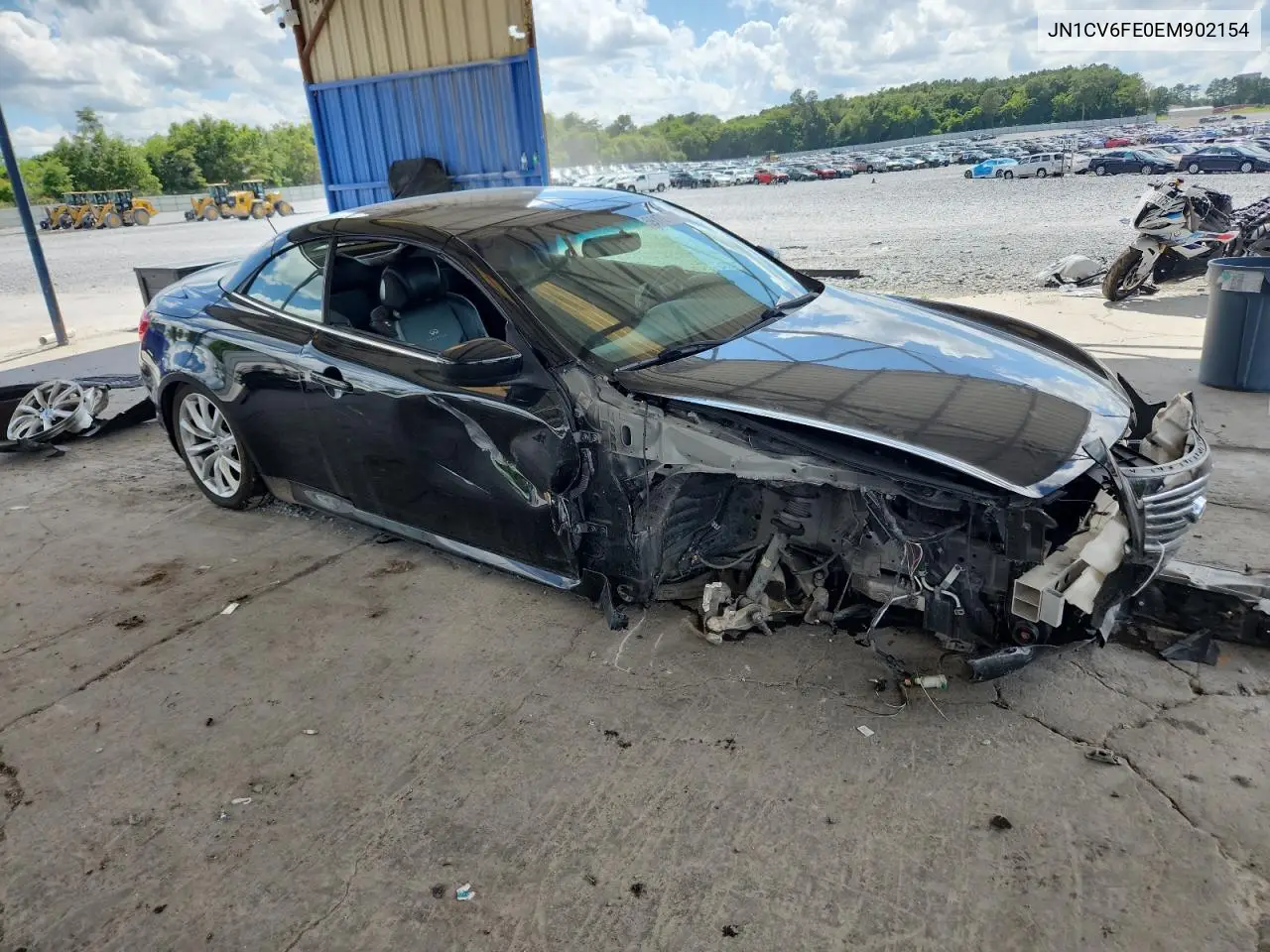 2014 Infiniti Q60 Base VIN: JN1CV6FE0EM902154 Lot: 59172715