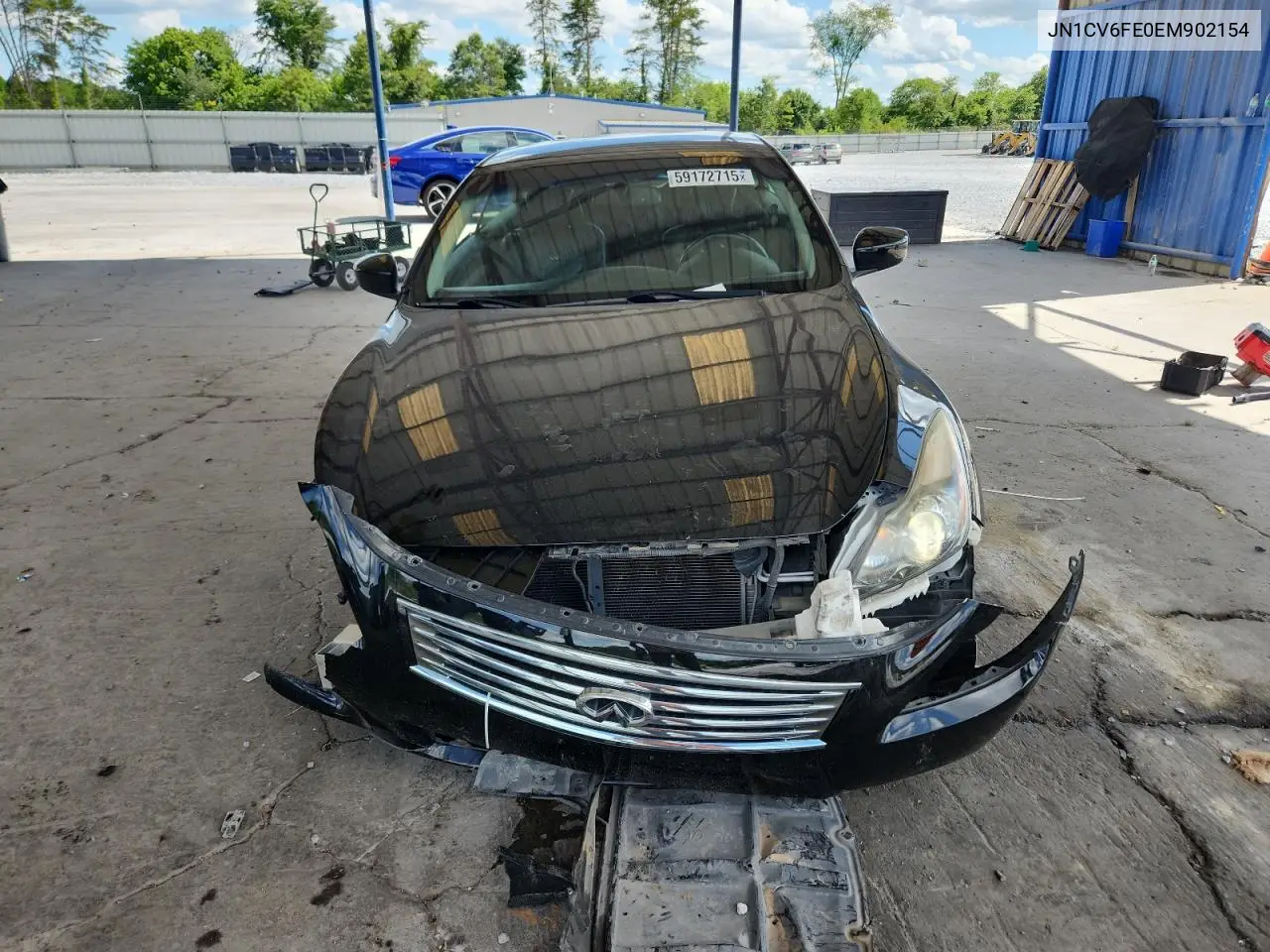 2014 Infiniti Q60 Base VIN: JN1CV6FE0EM902154 Lot: 59172715
