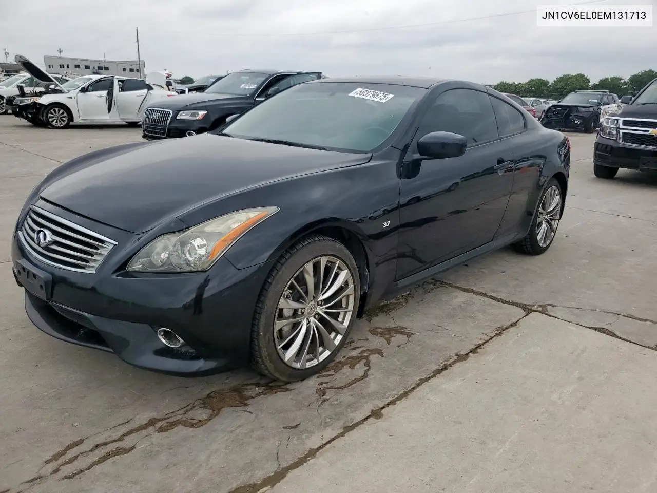 2014 Infiniti Q60 Journey VIN: JN1CV6EL0EM131713 Lot: 59379675