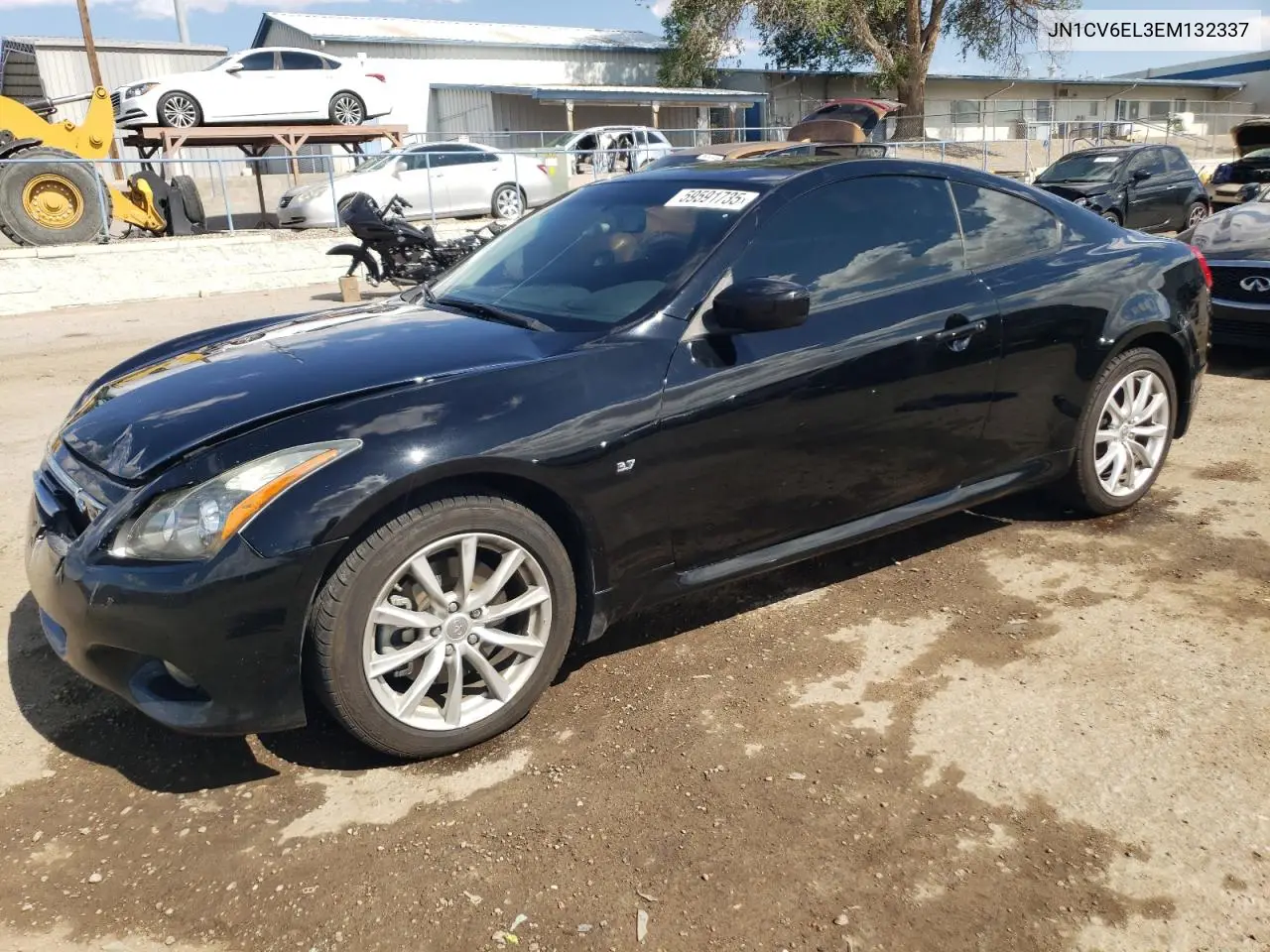 2014 Infiniti Q60 Journey VIN: JN1CV6EL3EM132337 Lot: 59591735