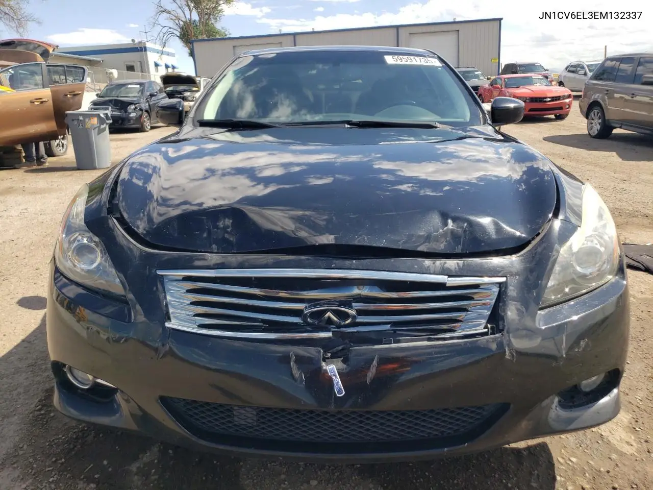 2014 Infiniti Q60 Journey VIN: JN1CV6EL3EM132337 Lot: 59591735