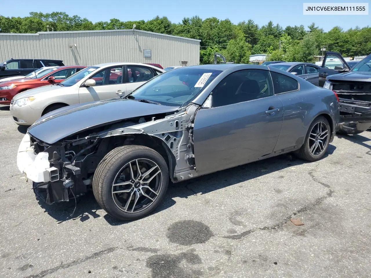 2014 Infiniti Q60 Journey VIN: JN1CV6EK8EM111555 Lot: 59768595