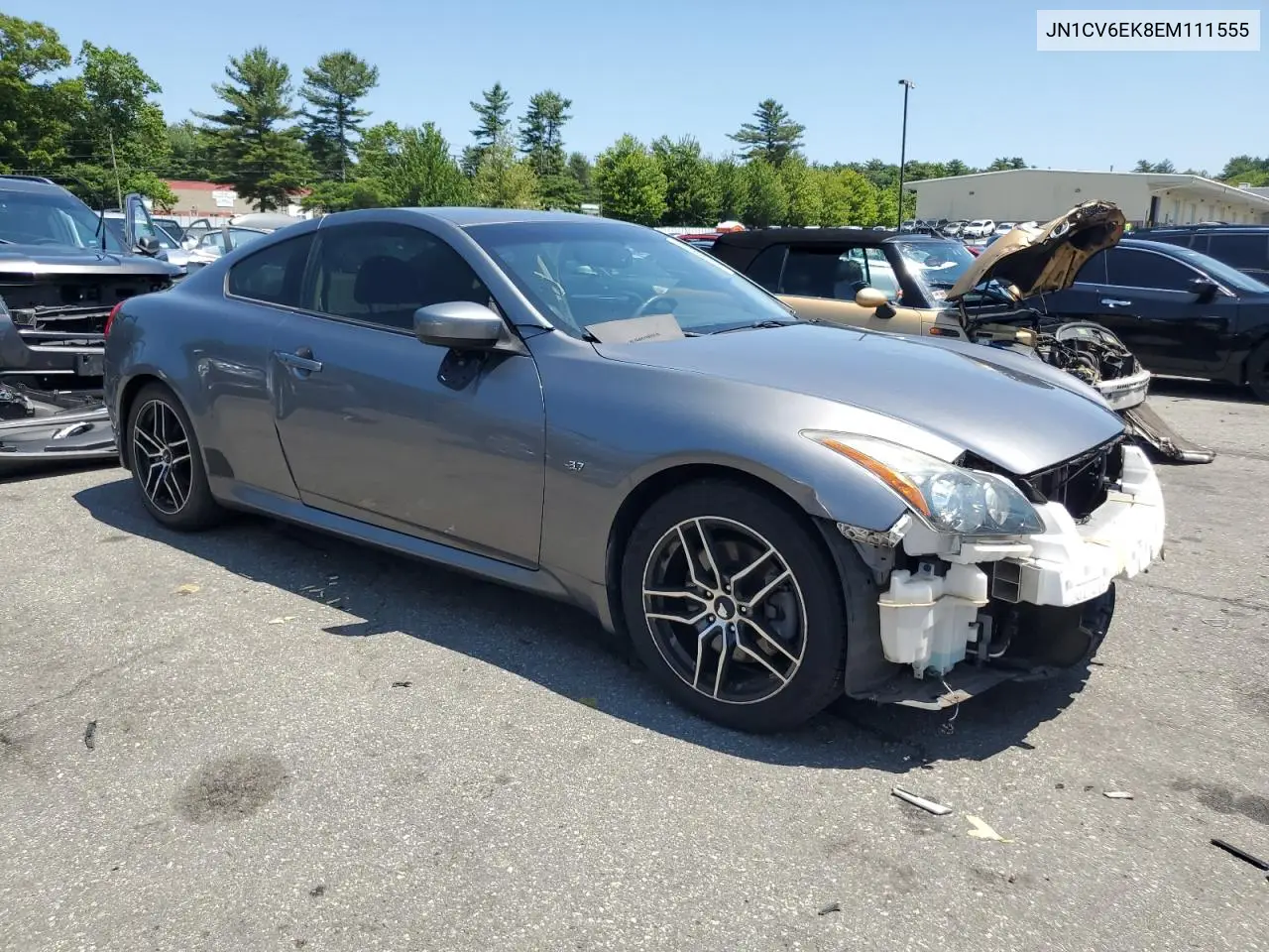 2014 Infiniti Q60 Journey VIN: JN1CV6EK8EM111555 Lot: 59768595
