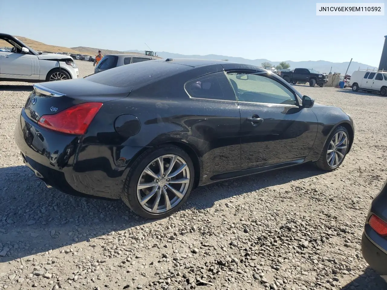 2014 Infiniti Q60 Journey VIN: JN1CV6EK9EM110592 Lot: 60573735