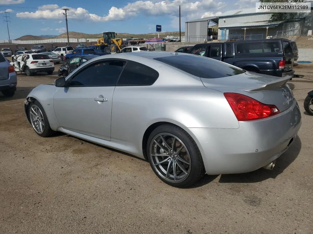 2014 Infiniti Q60 Journey VIN: JN1CV6EK2EM112989 Lot: 61093565