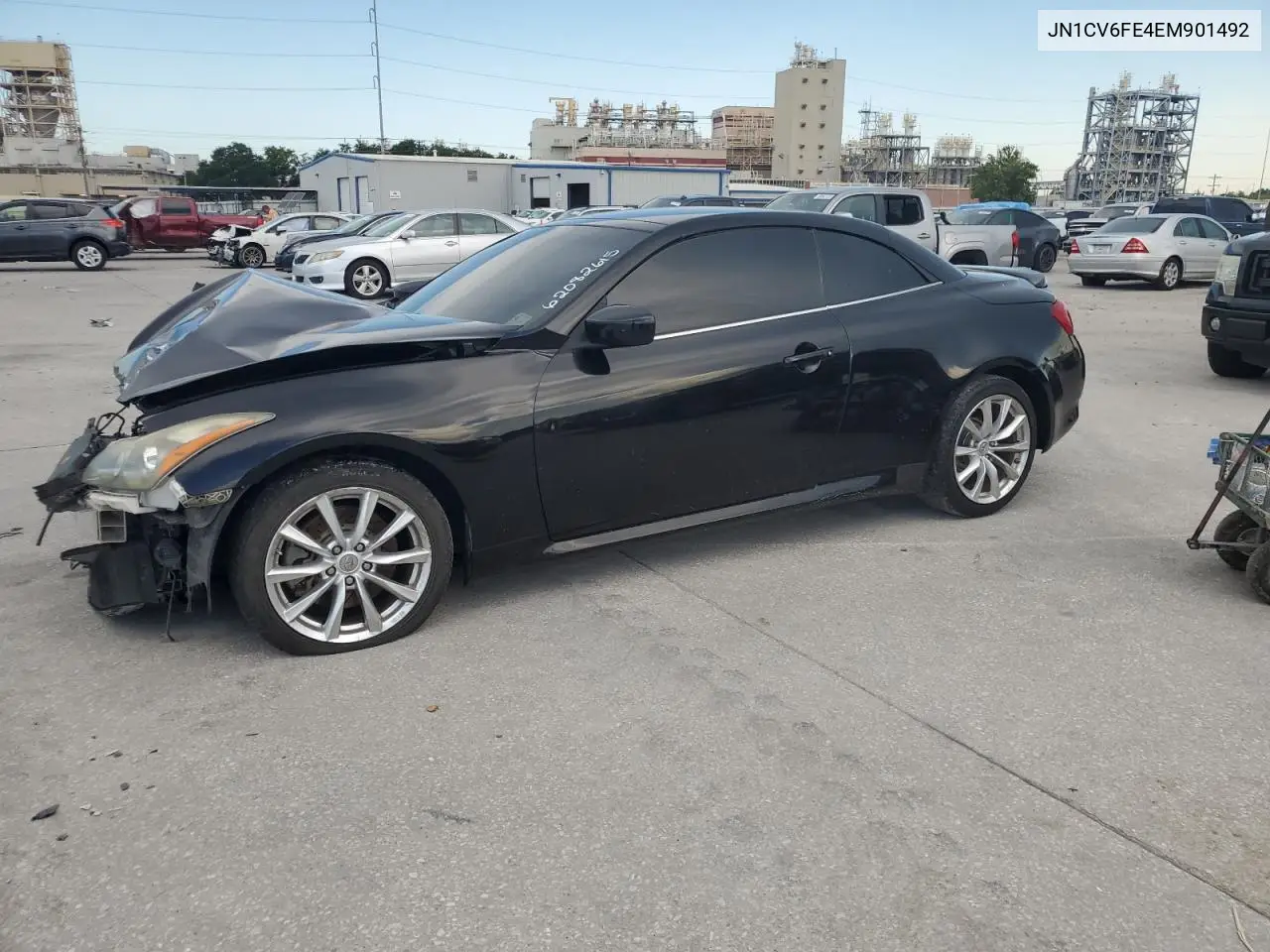 2014 Infiniti Q60 Base VIN: JN1CV6FE4EM901492 Lot: 62082615